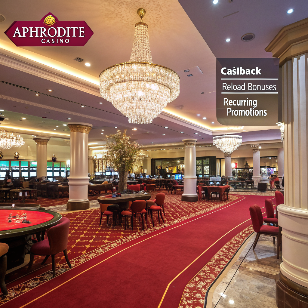 Promociones Semanales de Aphrodite Casino: Cashback, Reload y Ofertas Recurrentes