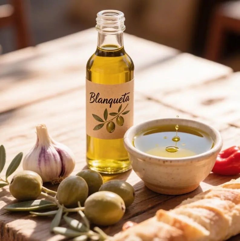 Aceite de oliva Blanqueta en la gastronomía de Alicante
