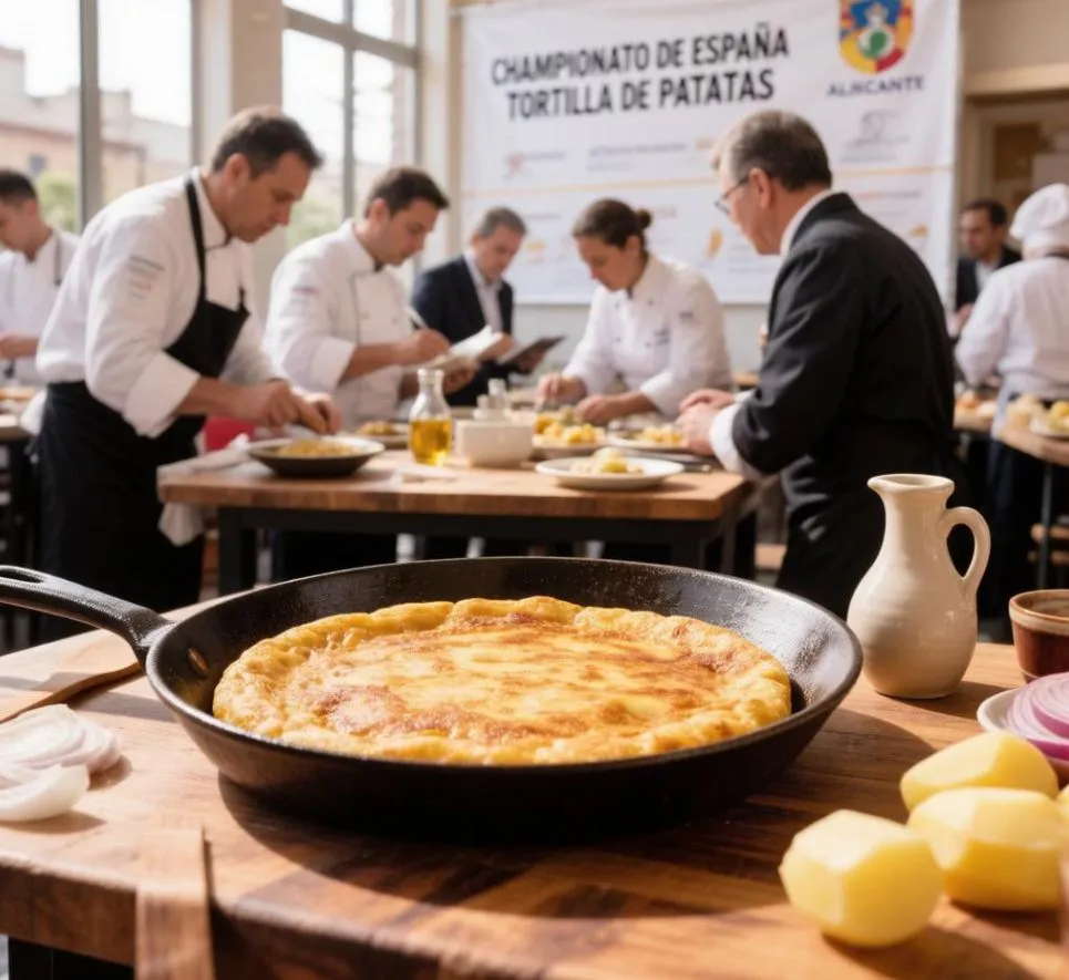 Campeonato de España de tortilla de patatas en Alicante Gastronómica