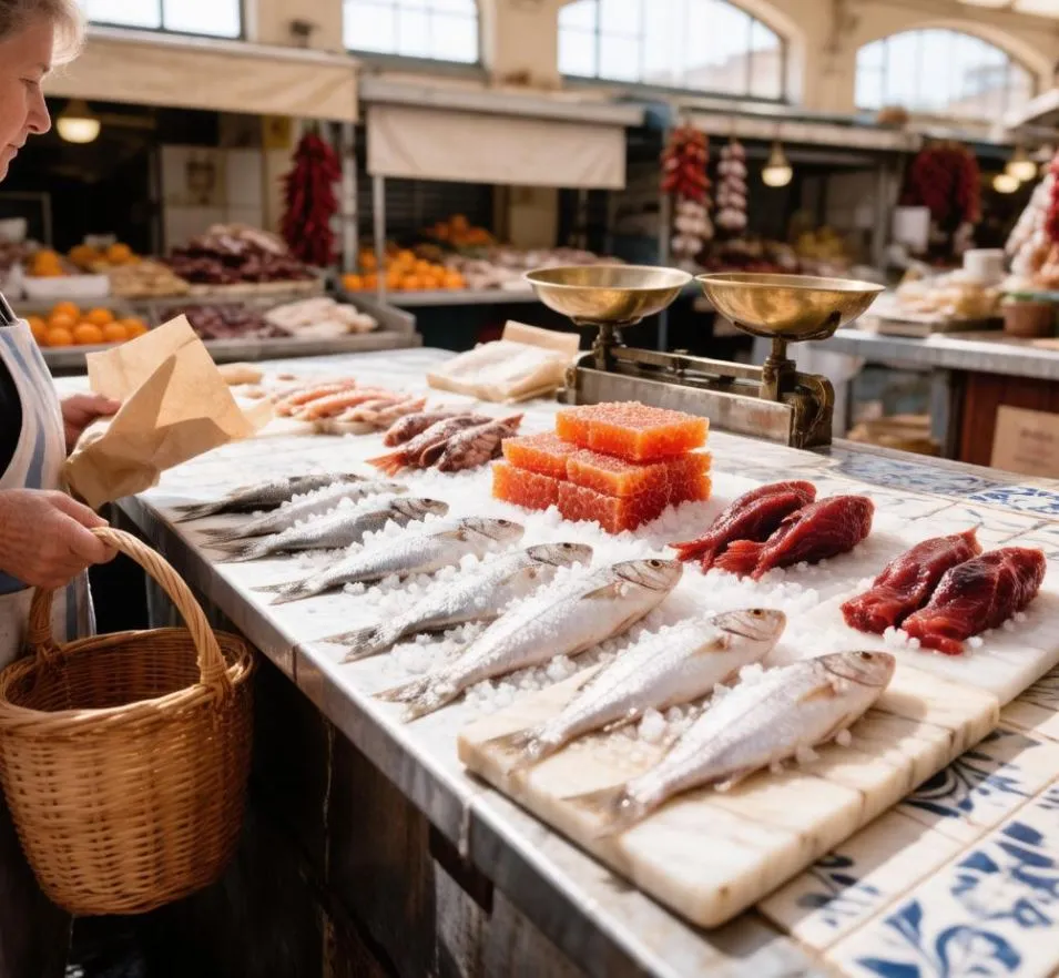 Salazones de pescado en la paraeta alicantina tradicional