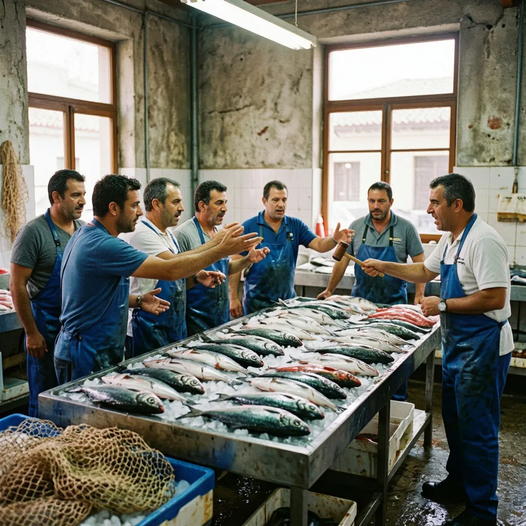 La lonja de Santa Pola: cómo se compra el pescado del día en la subasta